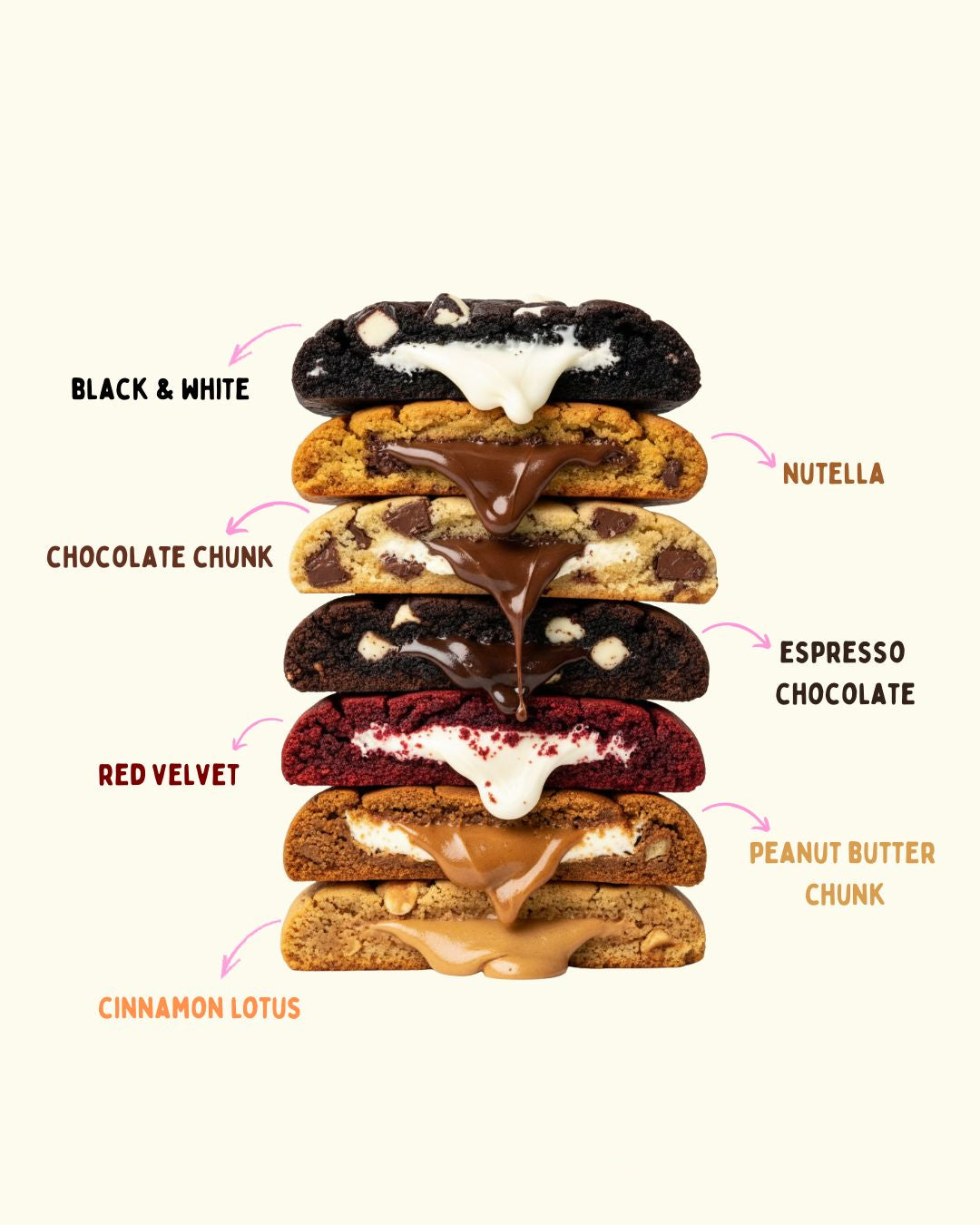 Assorted Cookies Box (Box of 4) - Build Your Own